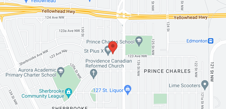 map of 12231 128 ST NW